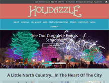 Tablet Screenshot of holidazzle.com